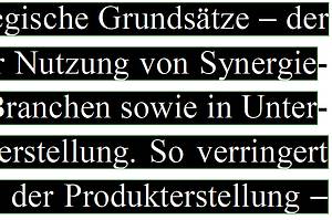 Text with hyphenation and dash character